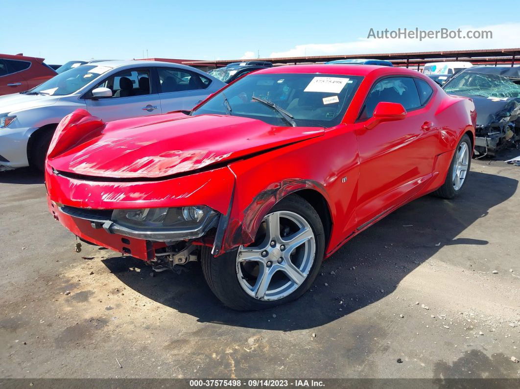 2018 Chevrolet Camaro 1lt Red vin: 1G1FB1RX5J0166504