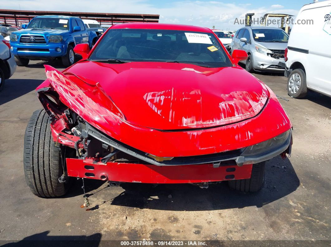 2018 Chevrolet Camaro 1lt Red vin: 1G1FB1RX5J0166504