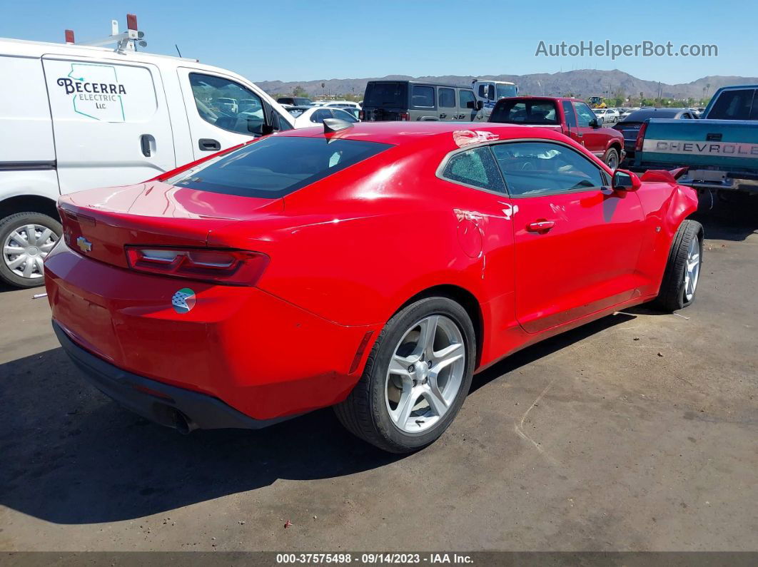 2018 Chevrolet Camaro 1lt Red vin: 1G1FB1RX5J0166504