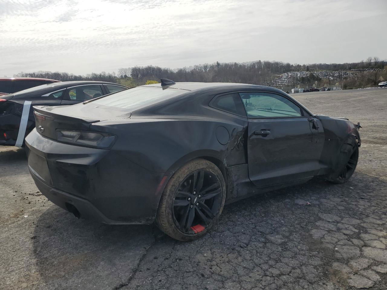 2018 Chevrolet Camaro Lt Black vin: 1G1FB1RX5J0182556