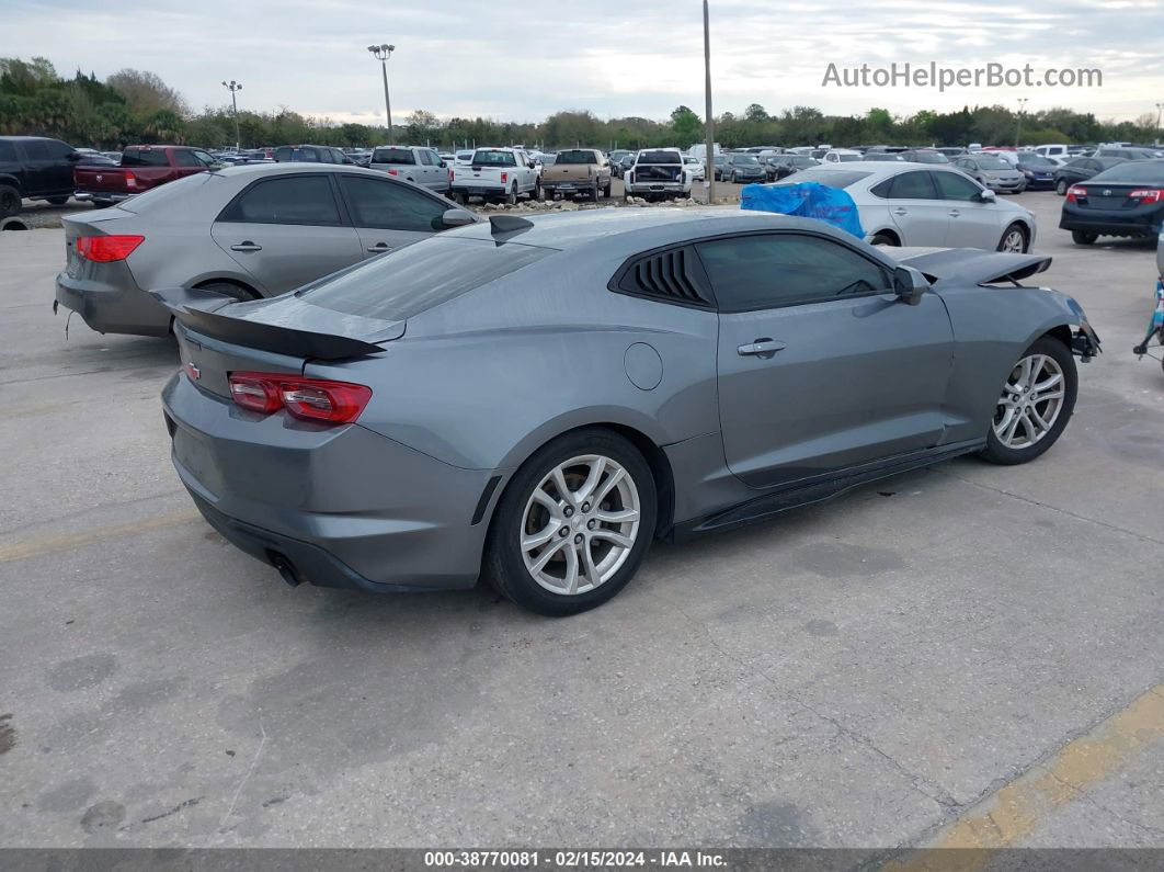 2020 Chevrolet Camaro Rwd  1ls Gray vin: 1G1FB1RX5L0144361