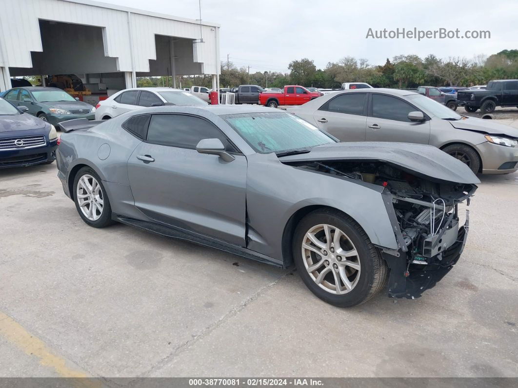 2020 Chevrolet Camaro Rwd  1ls Gray vin: 1G1FB1RX5L0144361