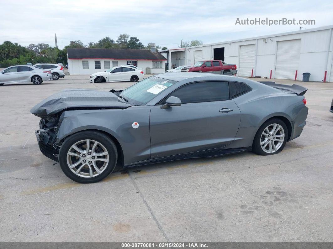 2020 Chevrolet Camaro Rwd  1ls Gray vin: 1G1FB1RX5L0144361