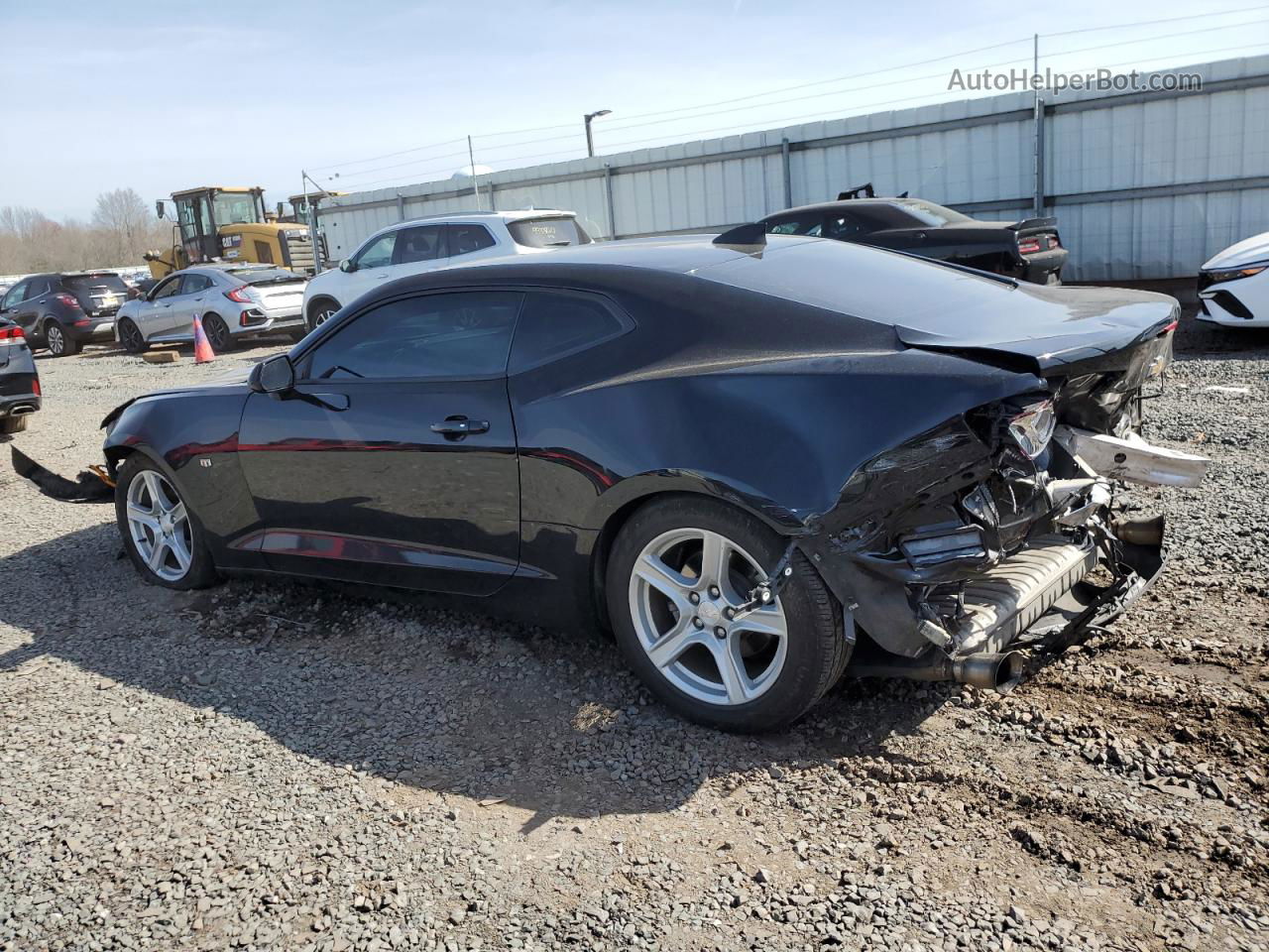 2017 Chevrolet Camaro Lt Black vin: 1G1FB1RX6H0133716