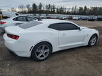 2017 Chevrolet Camaro Lt White vin: 1G1FB1RX6H0158602