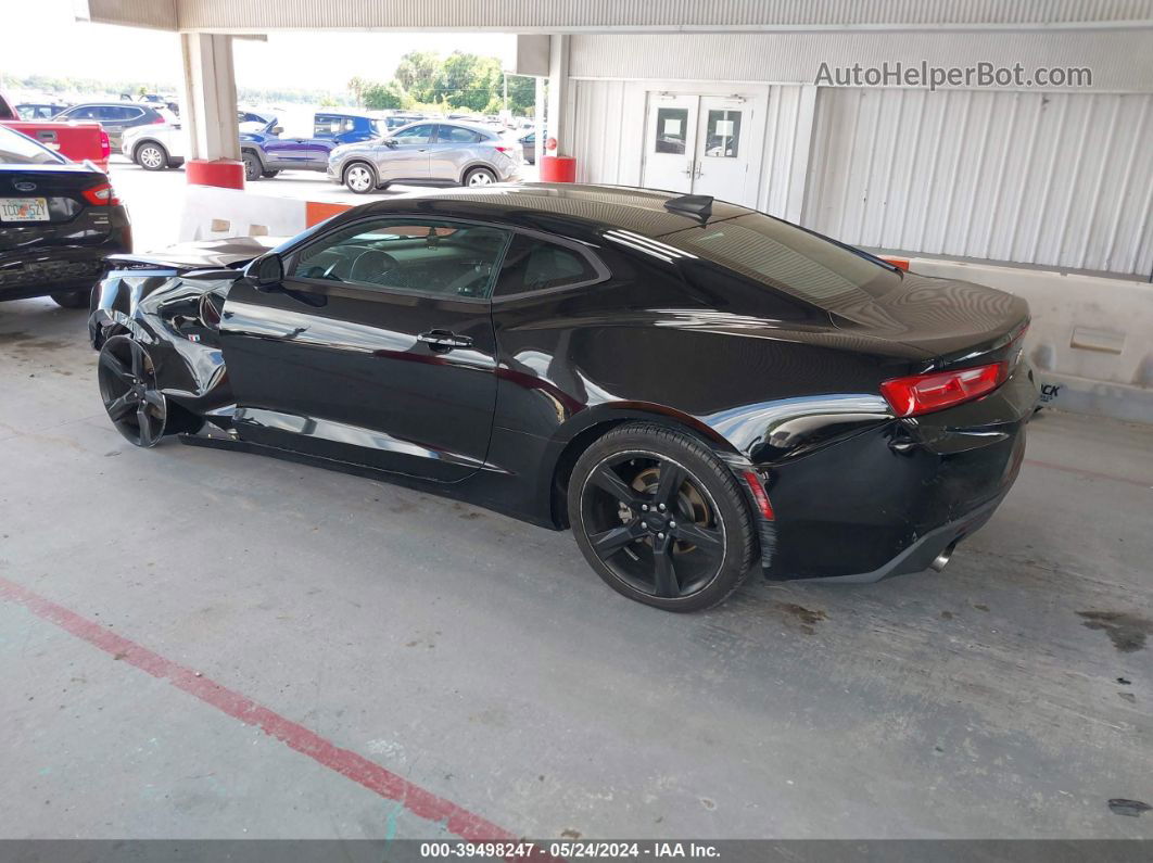 2018 Chevrolet Camaro 1lt Black vin: 1G1FB1RX6J0114542