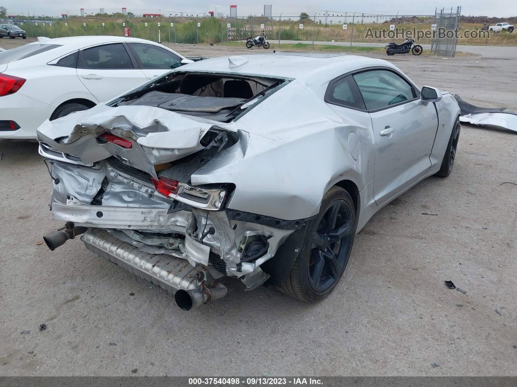 2018 Chevrolet Camaro 1lt Silver vin: 1G1FB1RX6J0119708