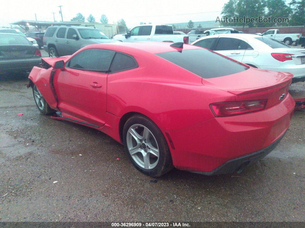 2018 Chevrolet Camaro 1lt Red vin: 1G1FB1RX6J0129803