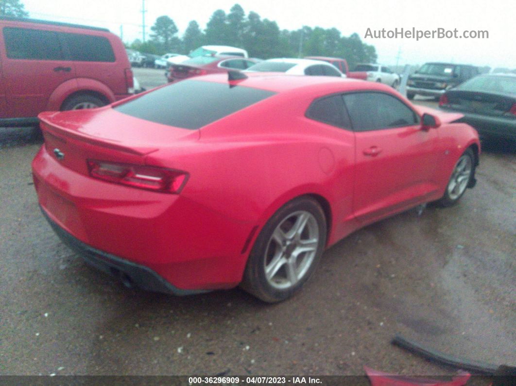 2018 Chevrolet Camaro 1lt Red vin: 1G1FB1RX6J0129803