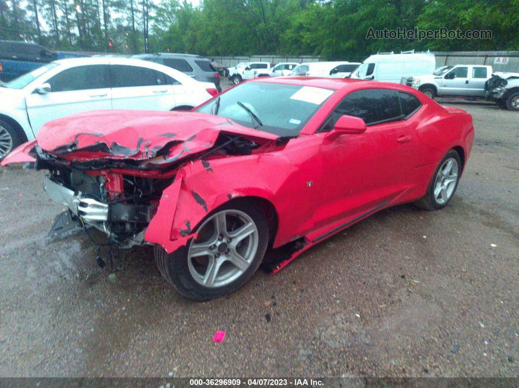 2018 Chevrolet Camaro 1lt Red vin: 1G1FB1RX6J0129803