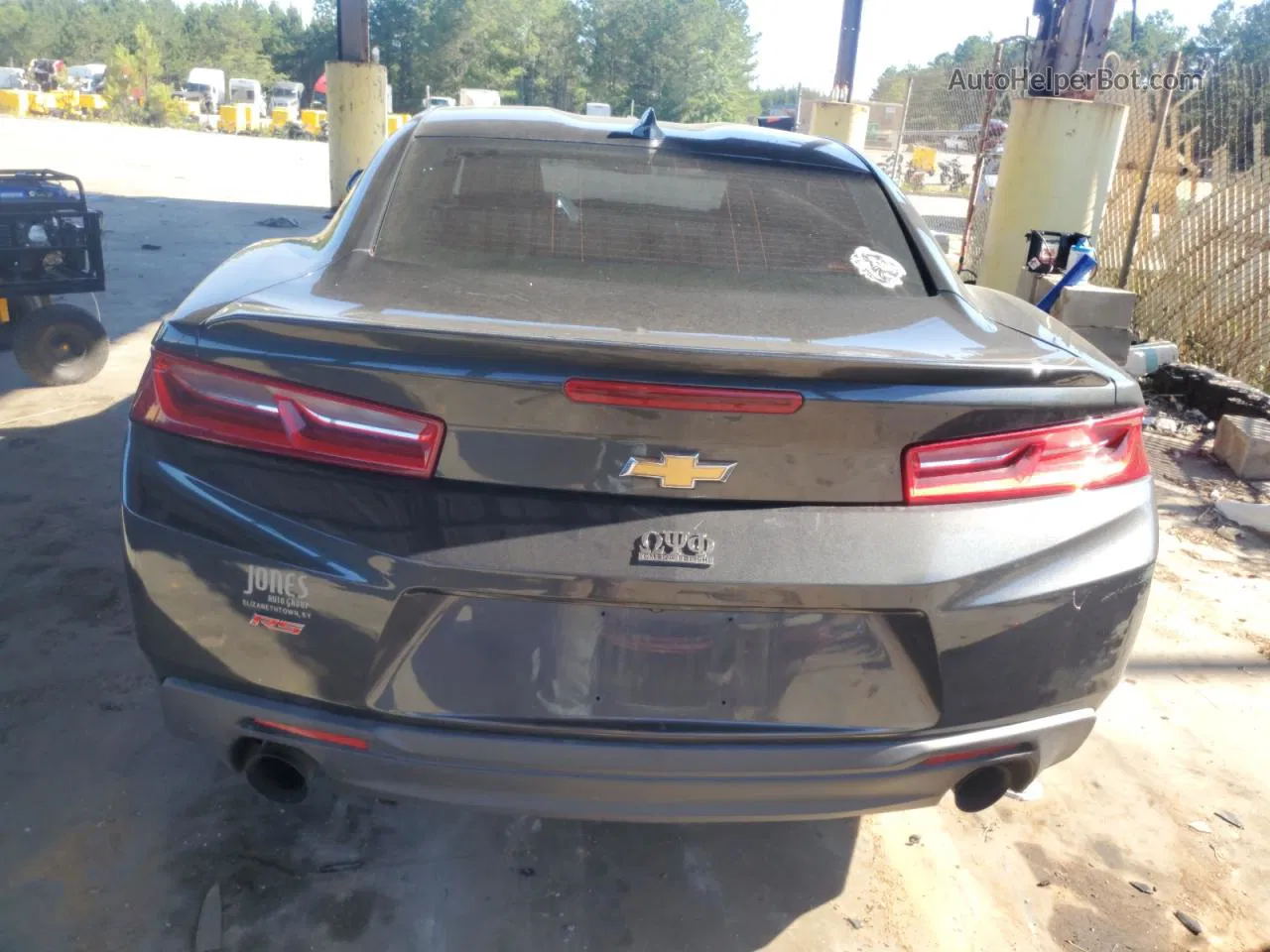 2018 Chevrolet Camaro Lt Charcoal vin: 1G1FB1RX6J0139280