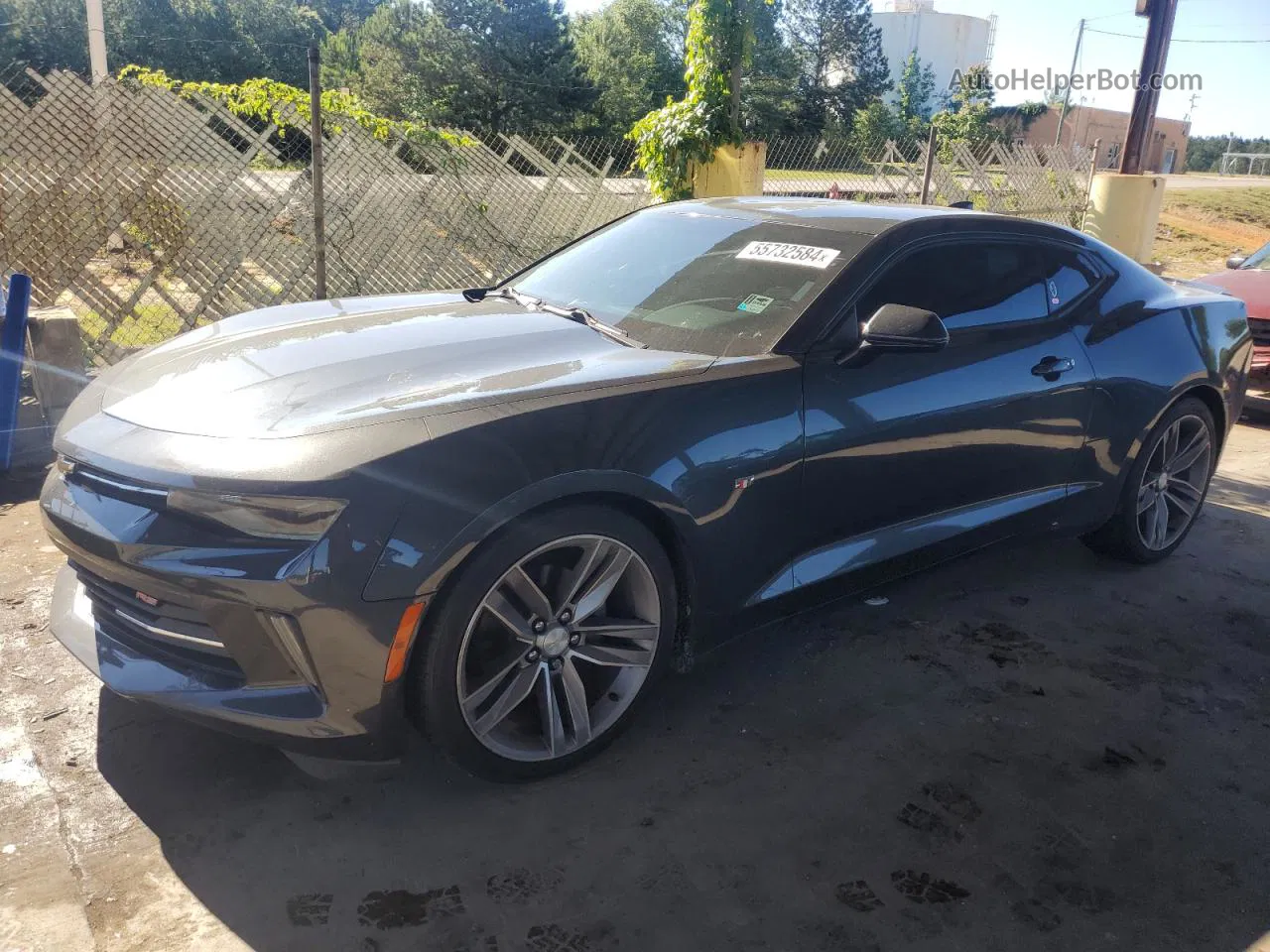 2018 Chevrolet Camaro Lt Charcoal vin: 1G1FB1RX6J0139280