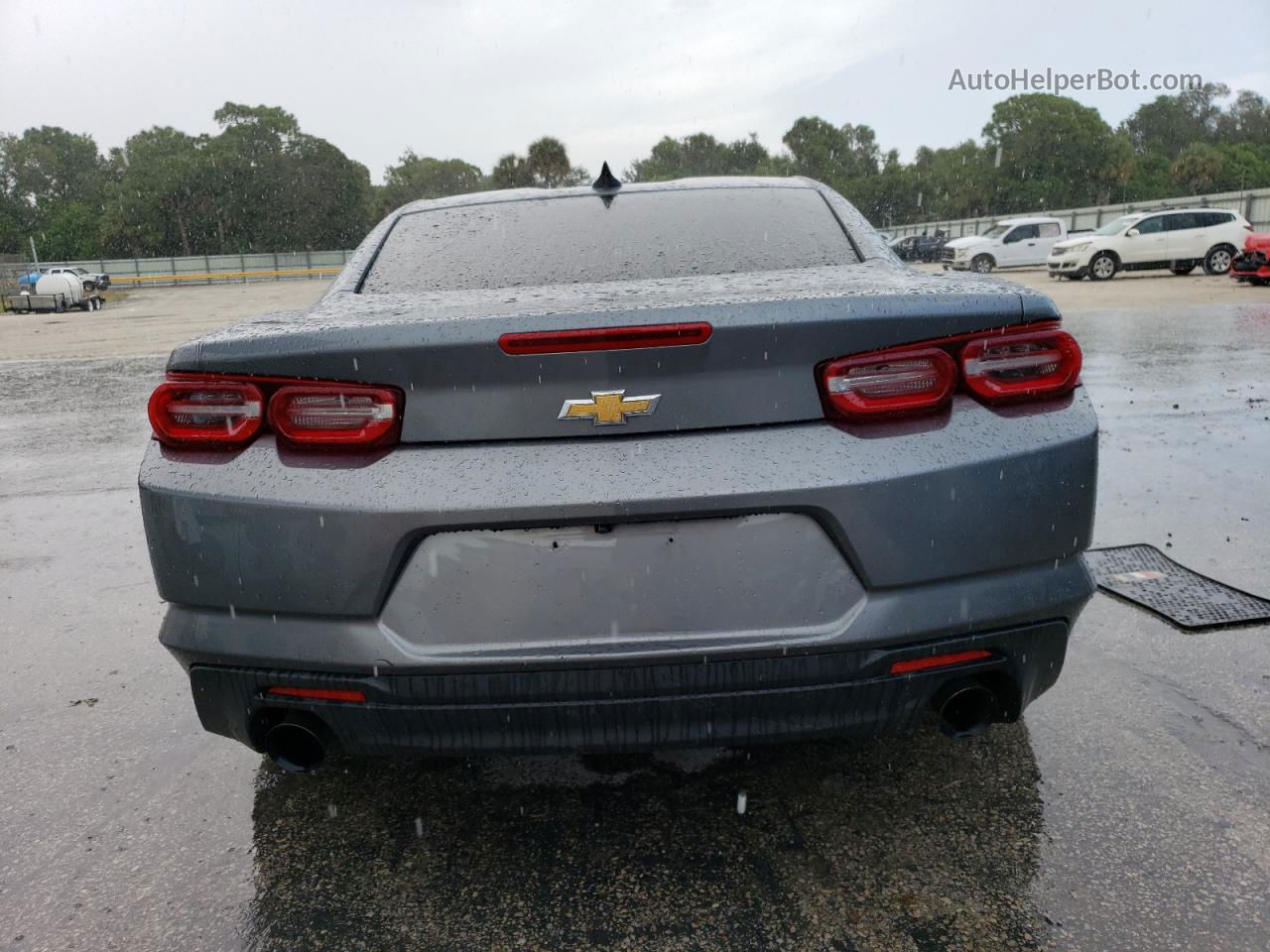 2020 Chevrolet Camaro Ls Gray vin: 1G1FB1RX6L0111014