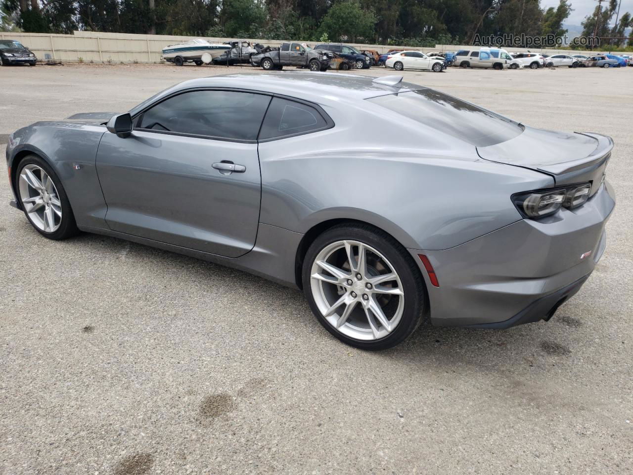 2020 Chevrolet Camaro Ls Gray vin: 1G1FB1RX6L0139251