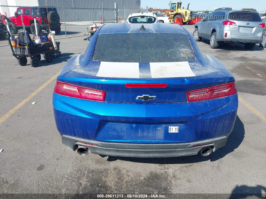 2017 Chevrolet Camaro 1lt Blue vin: 1G1FB1RX7H0150587