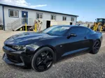 2018 Chevrolet Camaro Lt Black vin: 1G1FB1RX7J0185734