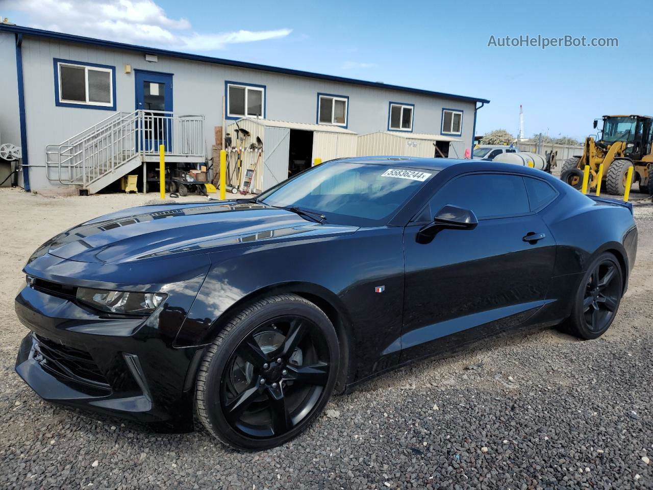 2018 Chevrolet Camaro Lt Black vin: 1G1FB1RX7J0185734