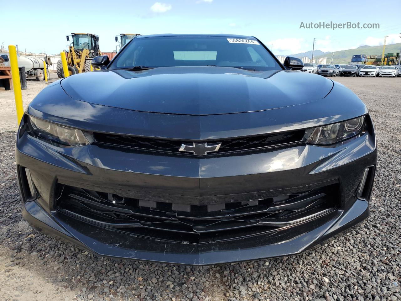 2018 Chevrolet Camaro Lt Black vin: 1G1FB1RX7J0185734