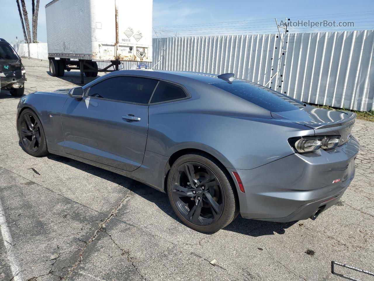 2020 Chevrolet Camaro Ls Gray vin: 1G1FB1RX7L0130512