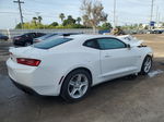 2017 Chevrolet Camaro Lt White vin: 1G1FB1RX8H0117825