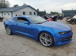 2017 Chevrolet Camaro Lt Blue vin: 1G1FB1RX8H0121079