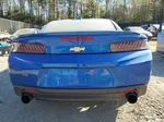 2017 Chevrolet Camaro Lt Blue vin: 1G1FB1RX8H0211252