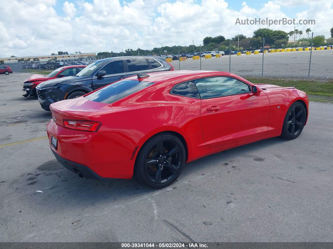 2018 Chevrolet Camaro 1lt Red vin: 1G1FB1RX8J0104725