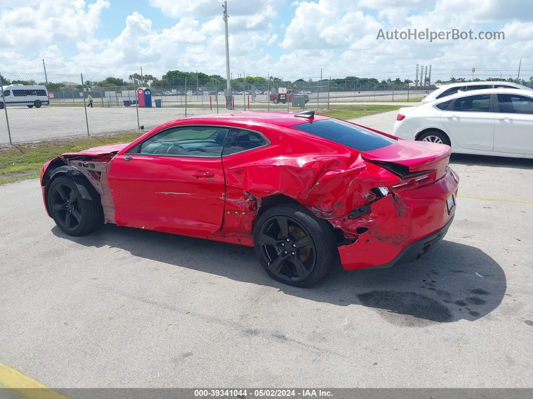 2018 Chevrolet Camaro 1lt Red vin: 1G1FB1RX8J0104725