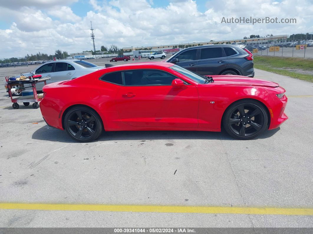 2018 Chevrolet Camaro 1lt Red vin: 1G1FB1RX8J0104725