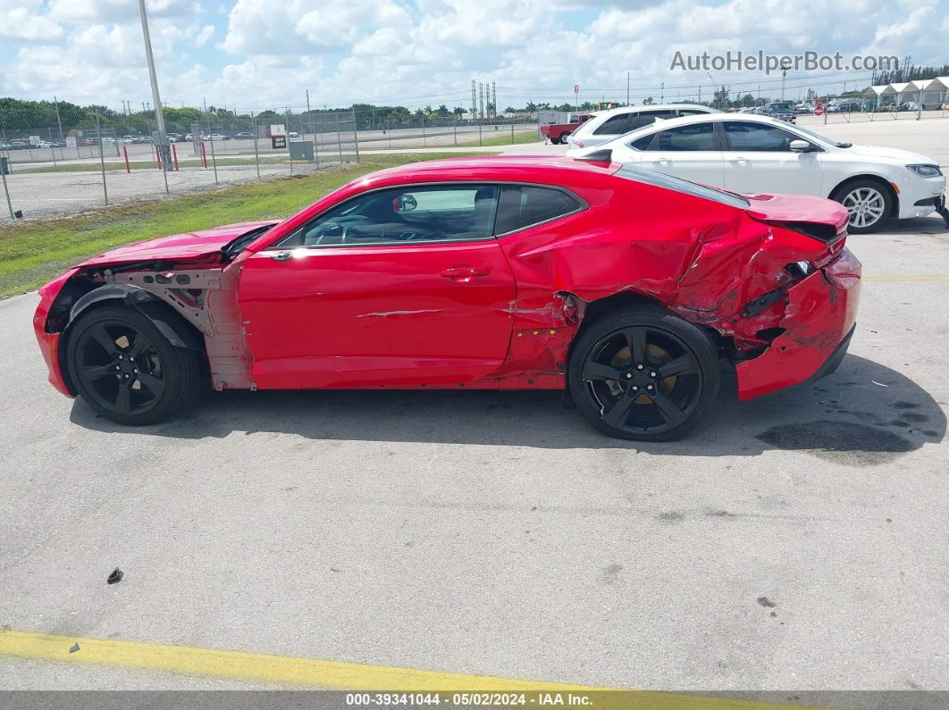 2018 Chevrolet Camaro 1lt Red vin: 1G1FB1RX8J0104725