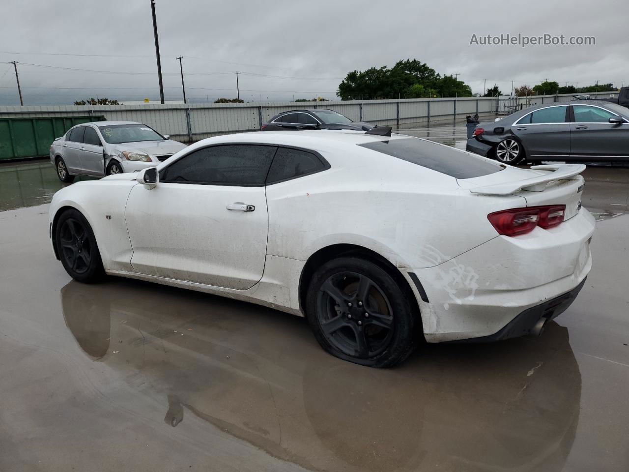 2020 Chevrolet Camaro Ls White vin: 1G1FB1RX8L0117316