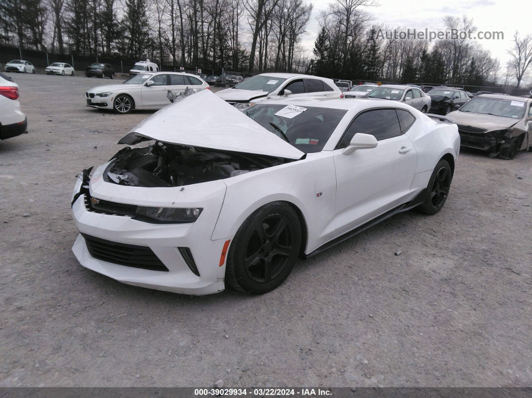 2018 Chevrolet Camaro 1lt White vin: 1G1FB1RX9J0143176