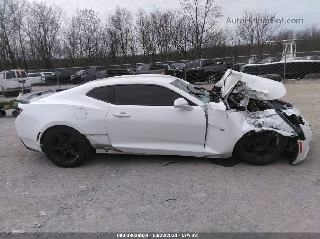 2018 Chevrolet Camaro 1lt White vin: 1G1FB1RX9J0143176