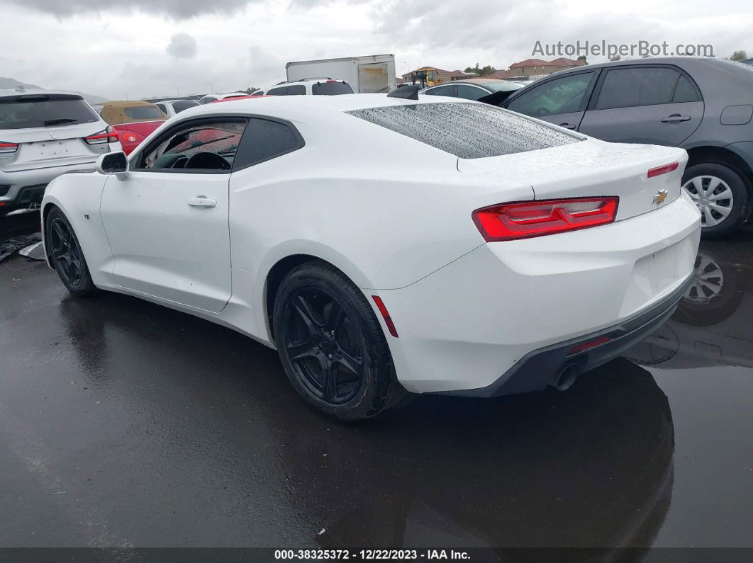 2018 Chevrolet Camaro 1lt White vin: 1G1FB1RX9J0152234