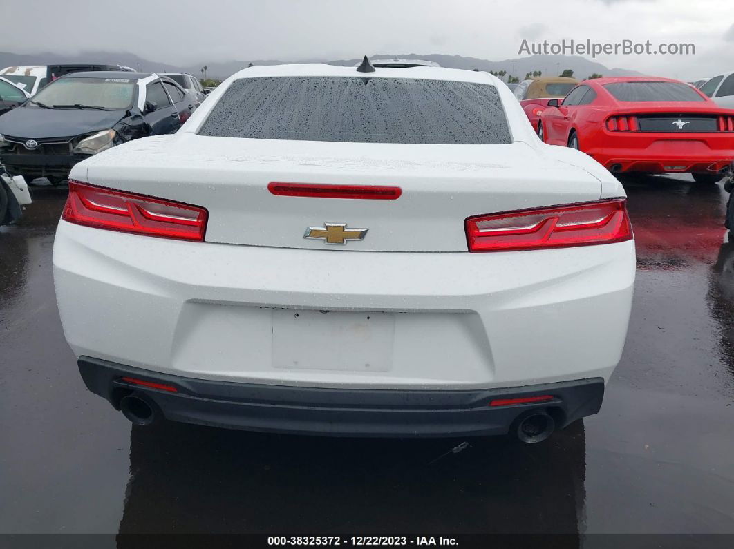 2018 Chevrolet Camaro 1lt White vin: 1G1FB1RX9J0152234