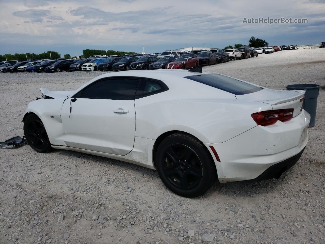 2020 Chevrolet Camaro Ls White vin: 1G1FB1RX9L0113596