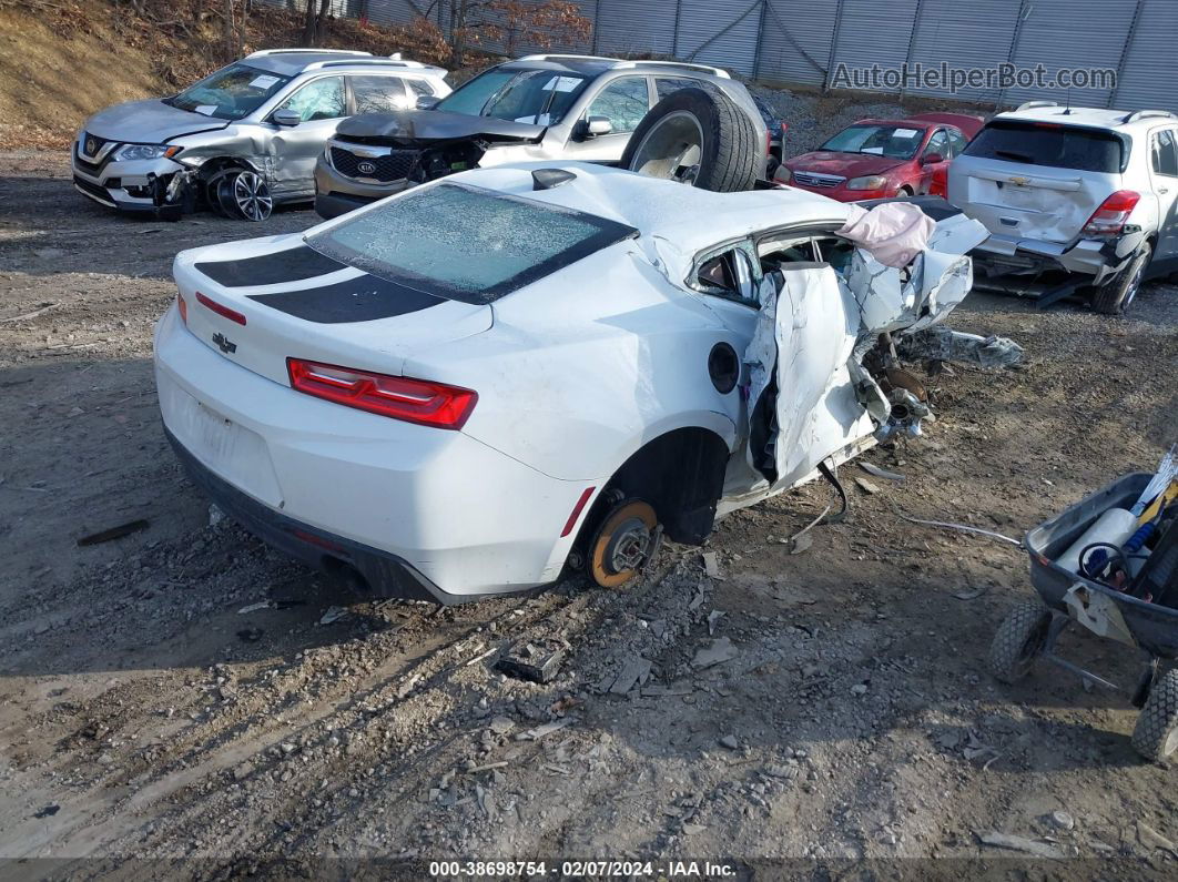 2018 Chevrolet Camaro 1lt White vin: 1G1FB1RXXJ0116391