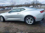 2018 Chevrolet Camaro 1lt Silver vin: 1G1FB1RXXJ0129559