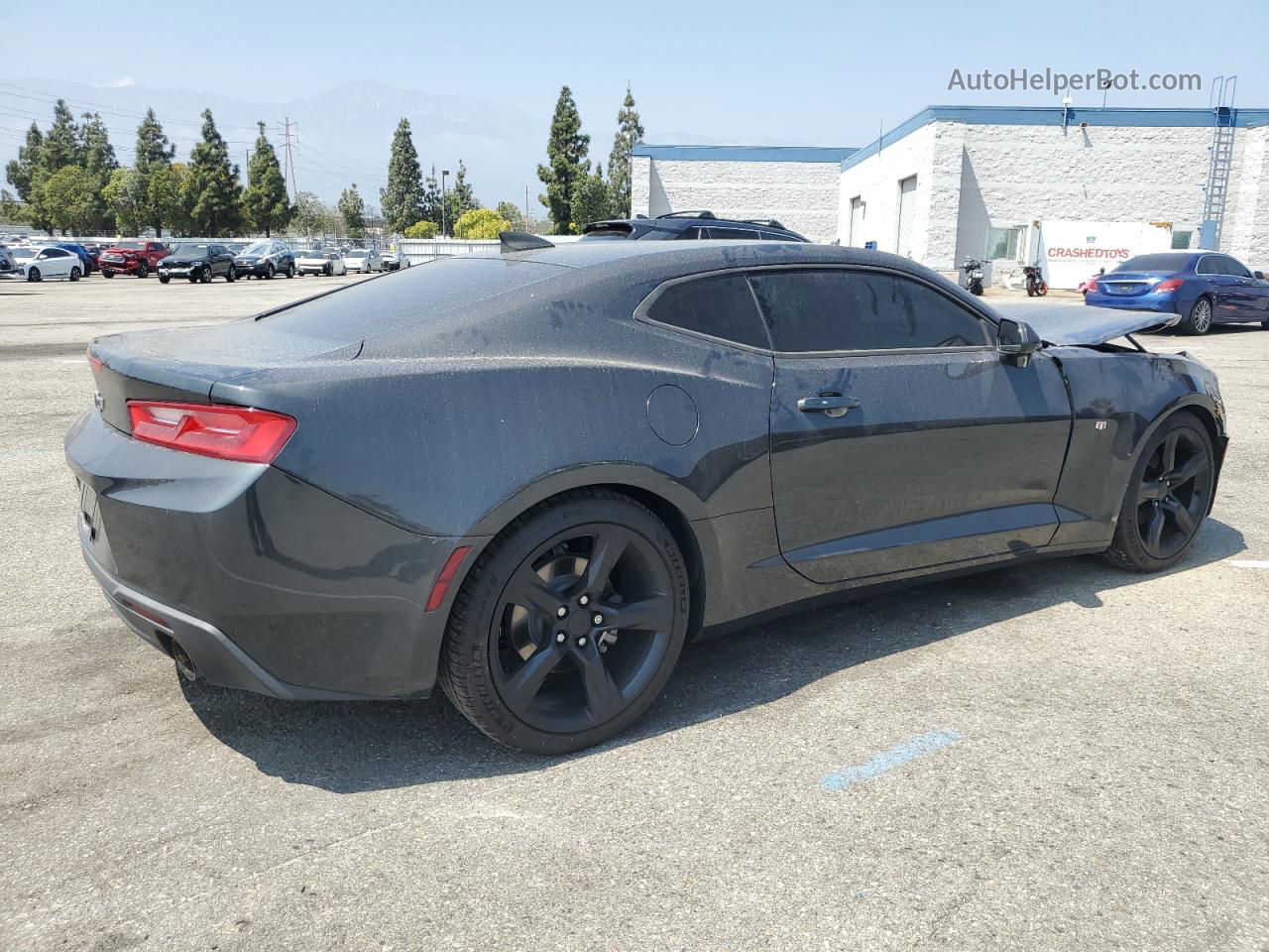 2018 Chevrolet Camaro Lt Charcoal vin: 1G1FB1RXXJ0155420