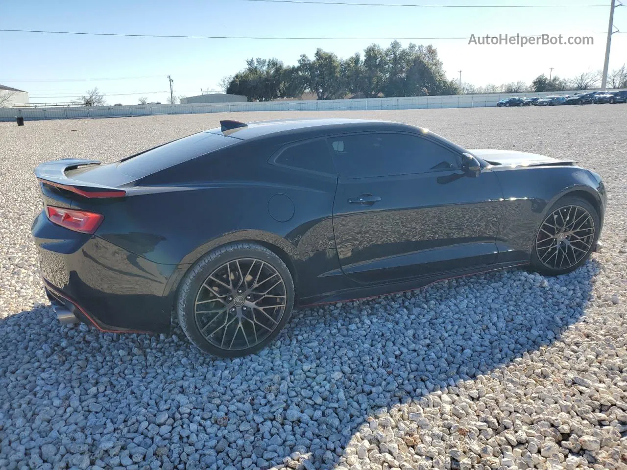 2018 Chevrolet Camaro Lt Black vin: 1G1FB1RXXJ0184335