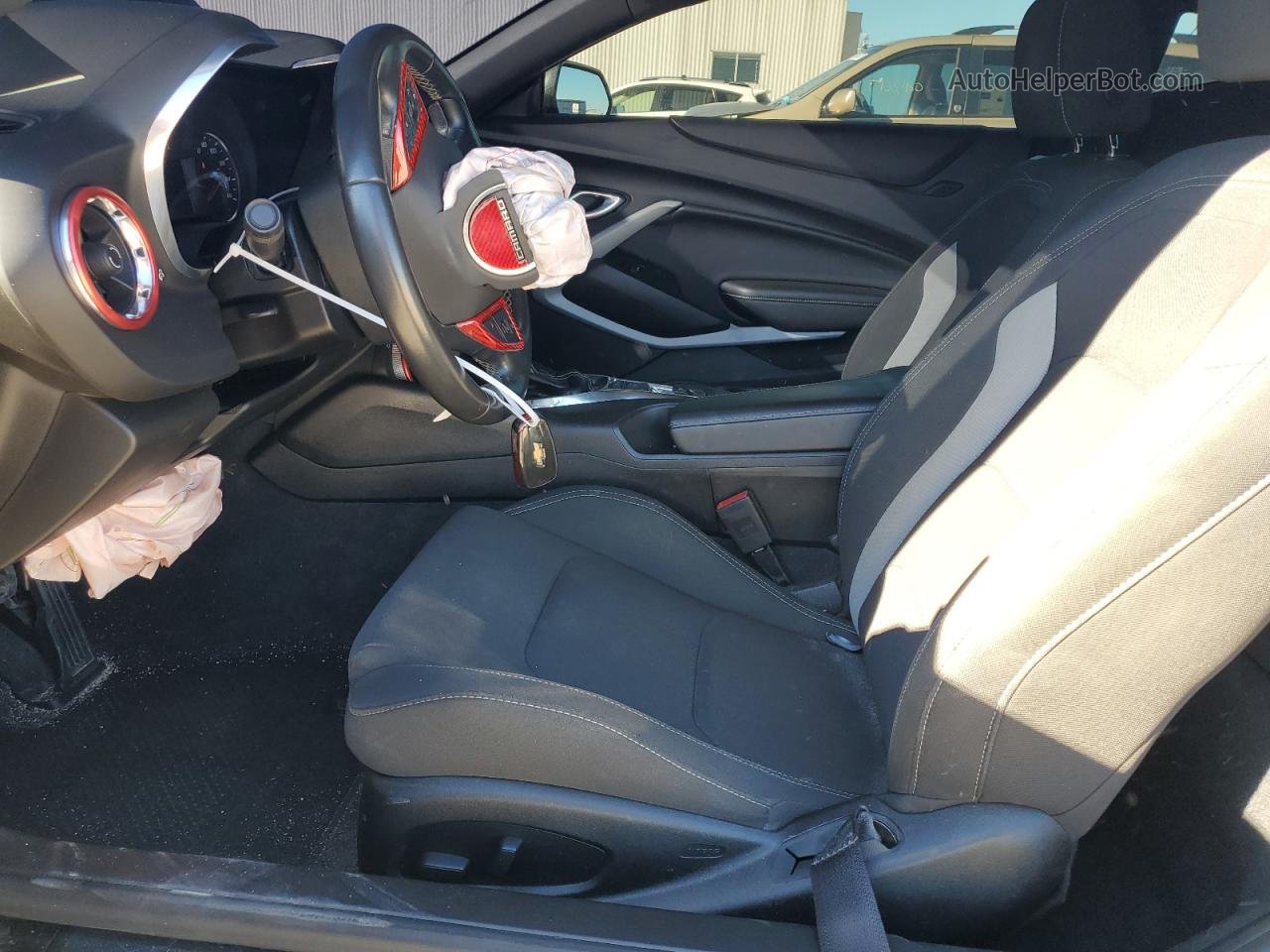 2018 Chevrolet Camaro Lt Черный vin: 1G1FB1RXXJ0184335