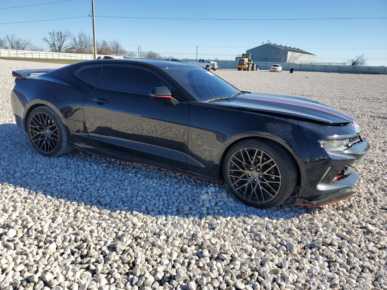 2018 Chevrolet Camaro Lt Black vin: 1G1FB1RXXJ0184335