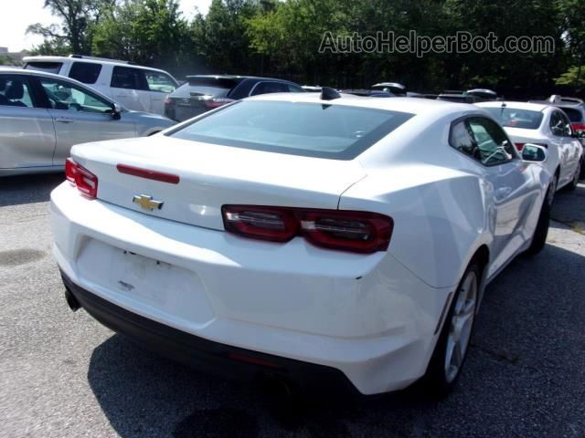 2020 Chevrolet Camaro 1lt White vin: 1G1FB1RXXL0117463