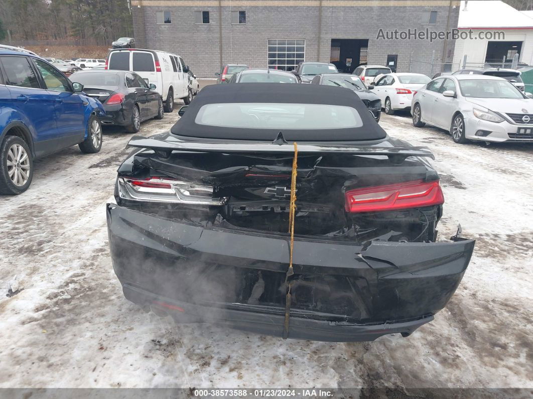 2017 Chevrolet Camaro 1lt Black vin: 1G1FB3DS0H0210684