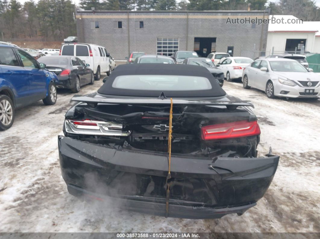 2017 Chevrolet Camaro 1lt Black vin: 1G1FB3DS0H0210684