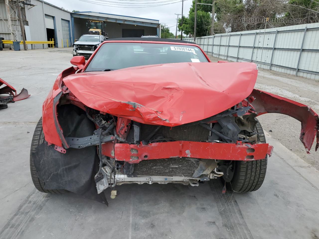 2018 Chevrolet Camaro Lt Red vin: 1G1FB3DS0J0150007