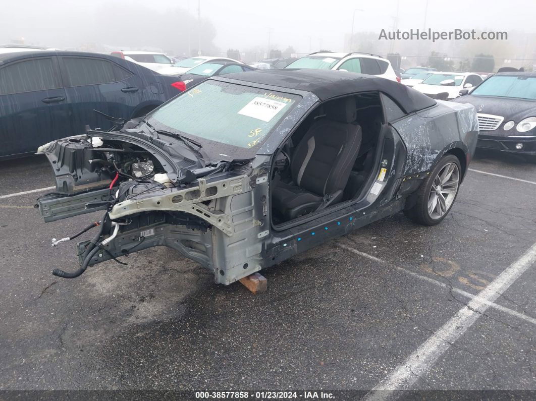 2018 Chevrolet Camaro 1lt Gray vin: 1G1FB3DS2J0112679