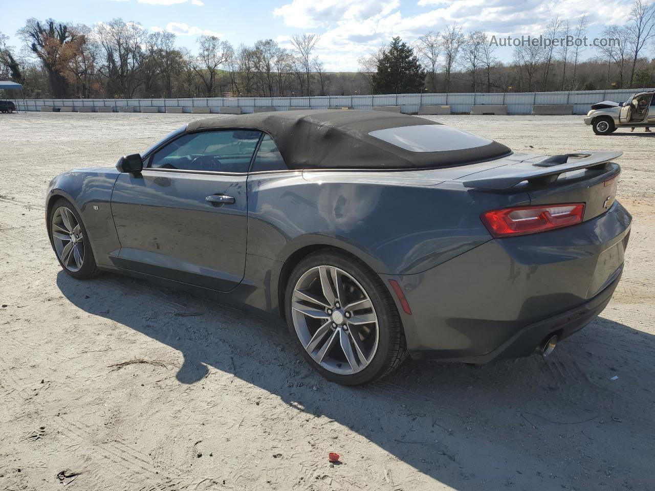 2018 Chevrolet Camaro Lt Серый vin: 1G1FB3DS3J0167917