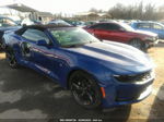 2020 Chevrolet Camaro Rwd  1lt Blue vin: 1G1FB3DS4L0109575