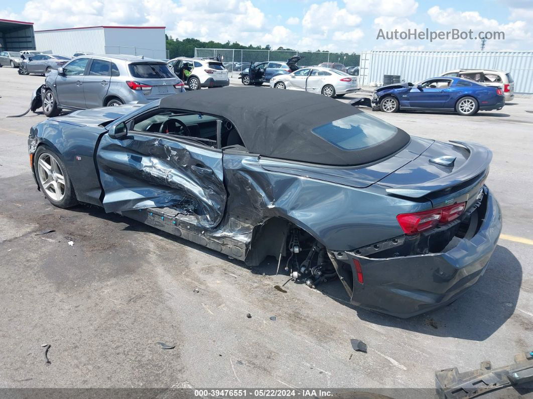 2020 Chevrolet Camaro Rwd  1lt Gray vin: 1G1FB3DS4L0115019